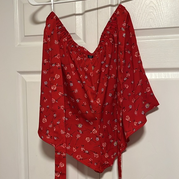 red floral matching set - Picture 2 of 5